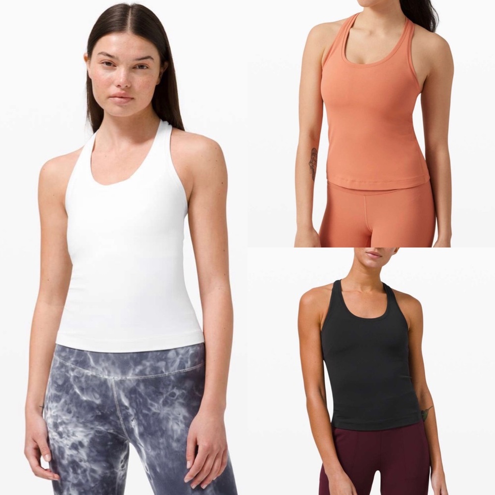 Lululemon 3 pack Cool Racerback Tank (Shorter style)